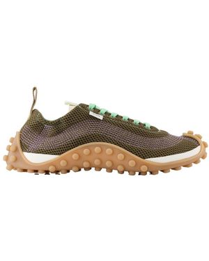 Ami Paris Sneakers Sn505 Synthetic Khaki - Bruin