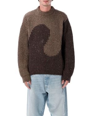 ERL Pullover braun