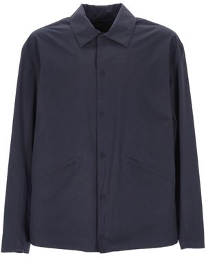 Herno Indigo Blue Waterdichte Jas - Blauw