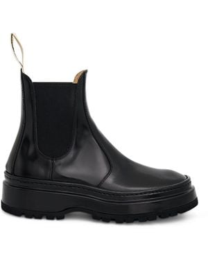 Jacquemus Pavane Chelsea Boots - Black