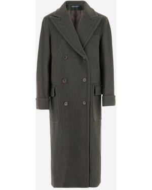 Polo Ralph Lauren Wool Double-Breasted Coat - Grey