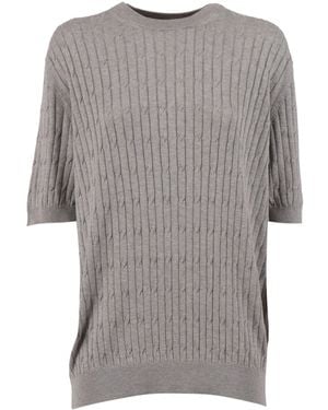 Peserico Herrenpullover - Grau