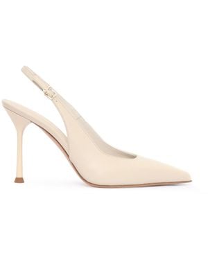Sergio Levantesi Slingback Mascia5 Calf - White