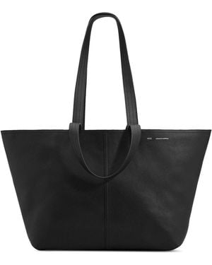 Ami Paris Midi Midi Tote Bag - Black