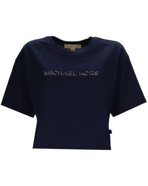 MICHAEL Michael Kors T-Shirt With Logo - Blue
