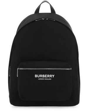 Burberry Nylon Backpack - Black