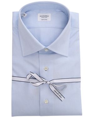 MAZZARELLI CAMICIE ♪ yom El que's Lo tengo ♪ - Azul