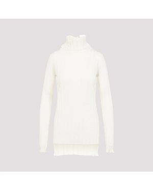 Carven Unterstützender Rollkragenpullover von - Weiß