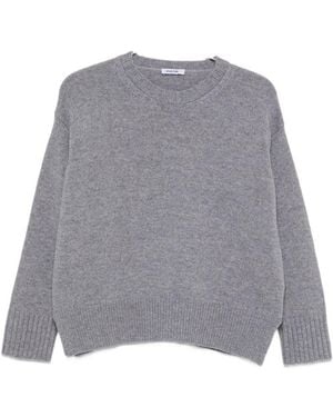 Base London Wool And Cashmere Crewneck Sweater - Gray