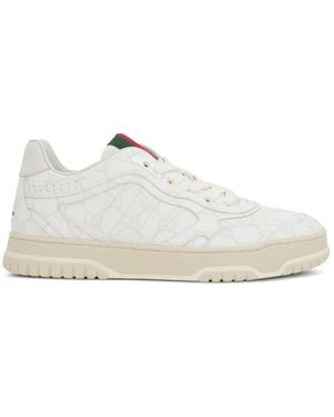 Gucci Zapatillas de deporte web re - Blanco