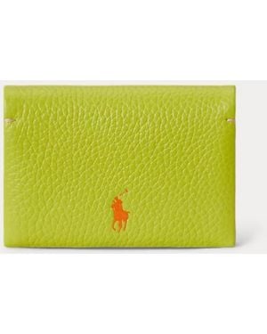 Ralph Lauren Ply Flp Cc Kartenetui klein - Gelb