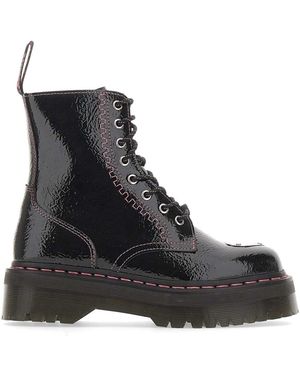 Dr. Martens Jadon Tp Noir Brevet En Détresse