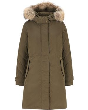 Woolrich Parka mit Kapuze - Grün