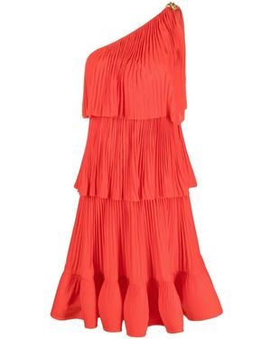Lanvin Klassisches One-Shoulder-Kleid - Rot