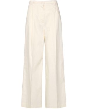 Grifoni Broek Cream - Wit