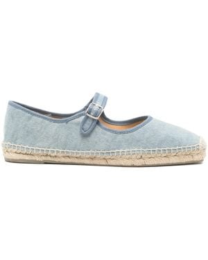 Castañer Padua Espadrilles Mit Schnalle - Blau