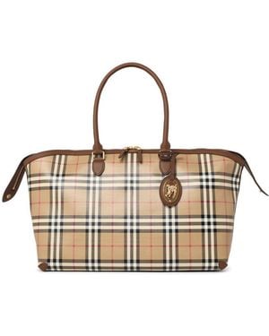 Burberry Archivio Borsa Tote Media - Metallizzato