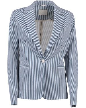 Circolo 1901 Slim Fit S.Print - Blue