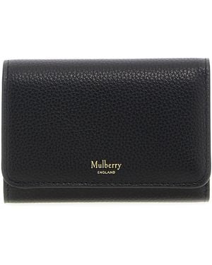 Mulberry 'Continental Trifold' Wallet - Black
