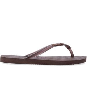 Havaianas Flat Shoes - Brown