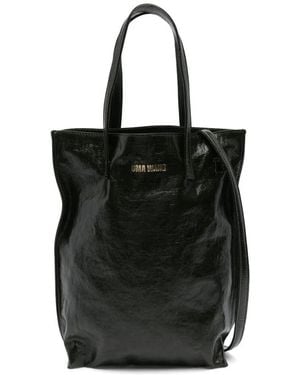Uma Wang Medium Case Tote Tasche - Schwarz
