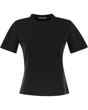 Max Mara Adelio Viscose Crepe Garnpullover - Schwarz