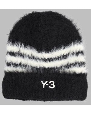 Y-3 Logo-Embroidered Cap - Black