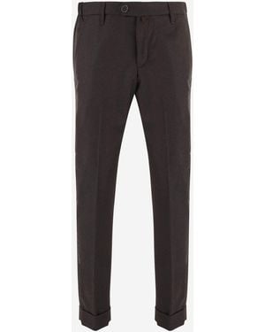 Jacob Cohen Stretch Wool Pants - Gray