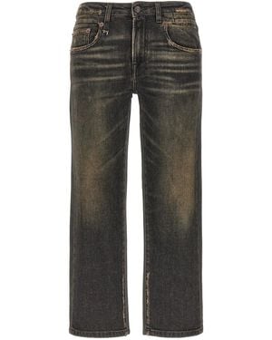 R13 Boy Straight' Jeans - Grau