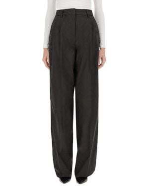 Thelatest Poplin Pants - Black