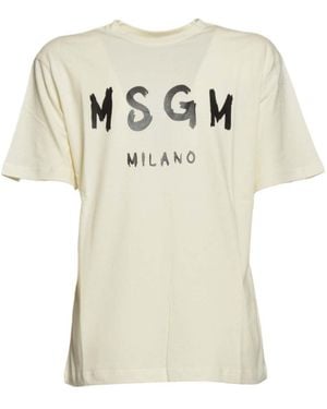 MSGM T-Shirts und Polos - Natur