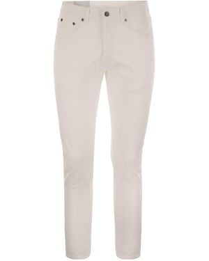 Dondup Dian Carrot Fit Jeans - White