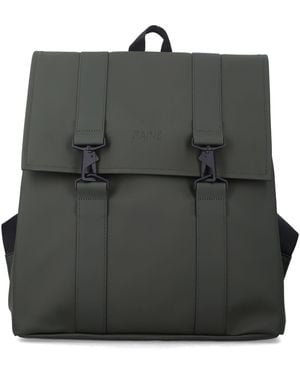Rains Waterproof Rolltop Backpack - Grey