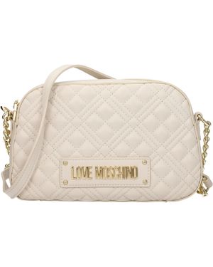 Love Moschino Sacs Sacs Femmes Polyuréthane Beige / Ivory - Neutre