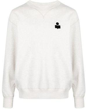 Isabel Marant Mike Print Sweatshirt - Wit