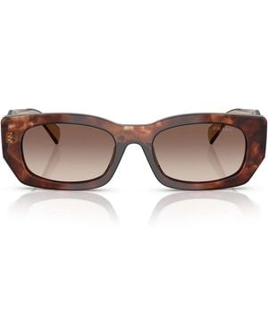 Prada Zonnebril Prb05 S 00 K10 S Karamelschildpad/bruin Verloop Dames
