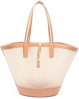 Saint Laurent Panier Media - Blanc