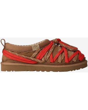UGG Slip-On Tasman Lace Slippers - Red