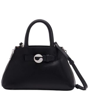 Coperni Mini-Datentasche Leder Schwarz