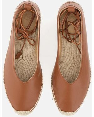 Castañer Gea Tan Wedge Espadrilles - Brown