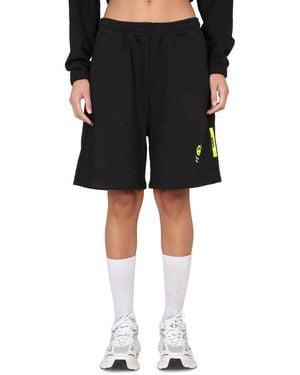 Barrow Bermuda Sweatshirt - Black