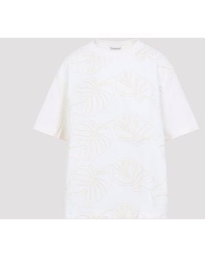 Moncler Ss Cotton T-Shirt - White