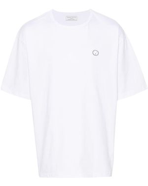 Societe Anonyme T-Shirt mit Logo-Patch - Weiß