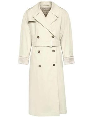 MM6 by Maison Margiela Trenchcoat aus Baumwolltwill - Weiß