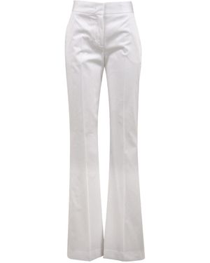 Drumohr Broek Wit - Grijs