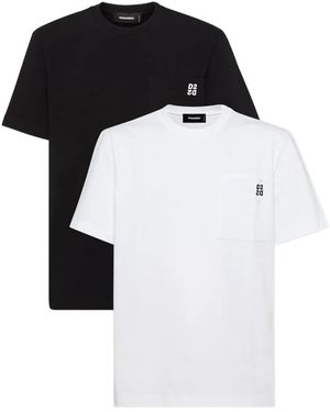 DSquared² T -Shirts und Polos - Schwarz