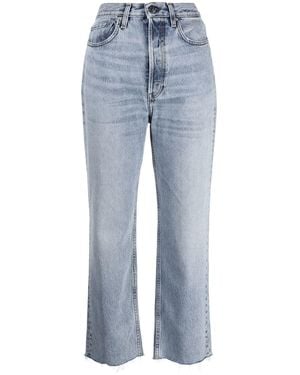 TOTEME Organic Cotton Denim Jeans - Blue