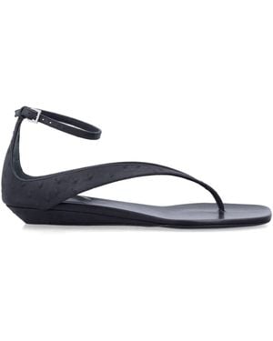 Loulou Zapatos Planos Negro - Azul
