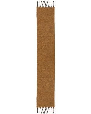 Bally Wool Blend Scarf - Natural