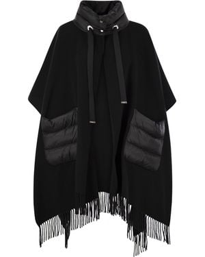 Herno Poncho Resort - Black